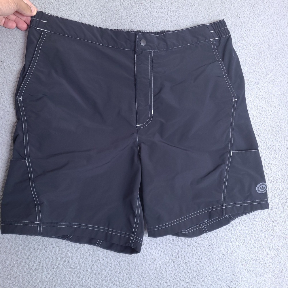 Adidas Shorts Mens Large‎ Cargo Pocket Chino Stretch Comfort Performance Black